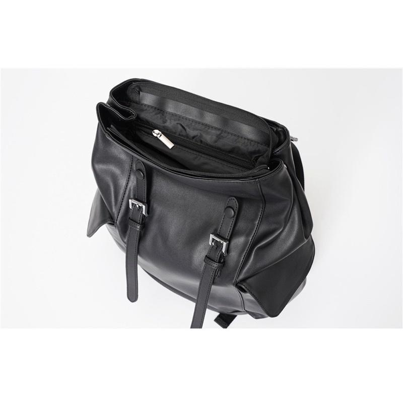 Balo da đứng form như hình chất da PU dày dặn, cứng cáp, chống thấm nước-Voyagers Backpack,novstore