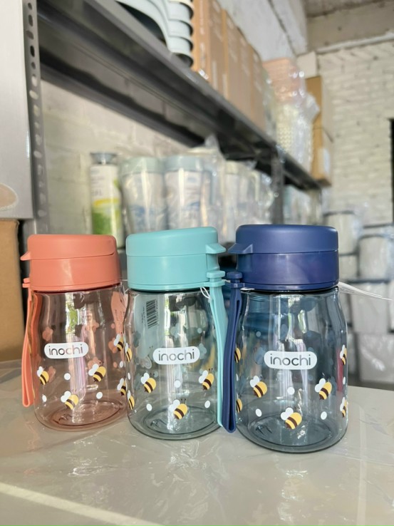 Bình Đựng Nước, Bình Nước Chịu Nhiệt Kita Fami 350ml - 500ml - 700ml, Bình Nước Cao Cấp Inochi Xuất Nhât