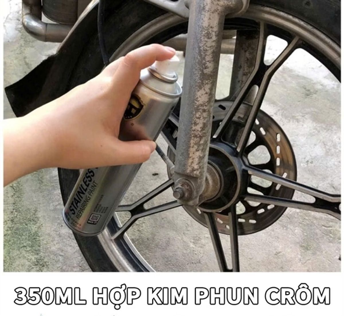 Sơn Xịt Mạ Crom 350ml