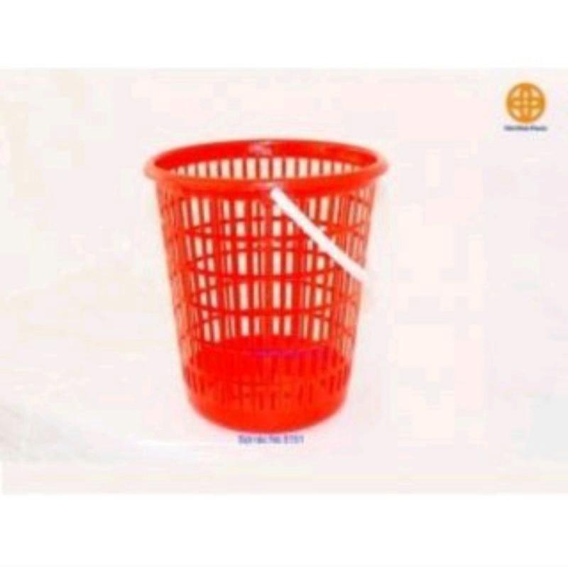 Sọt nhựa đựng rác có quai xách
