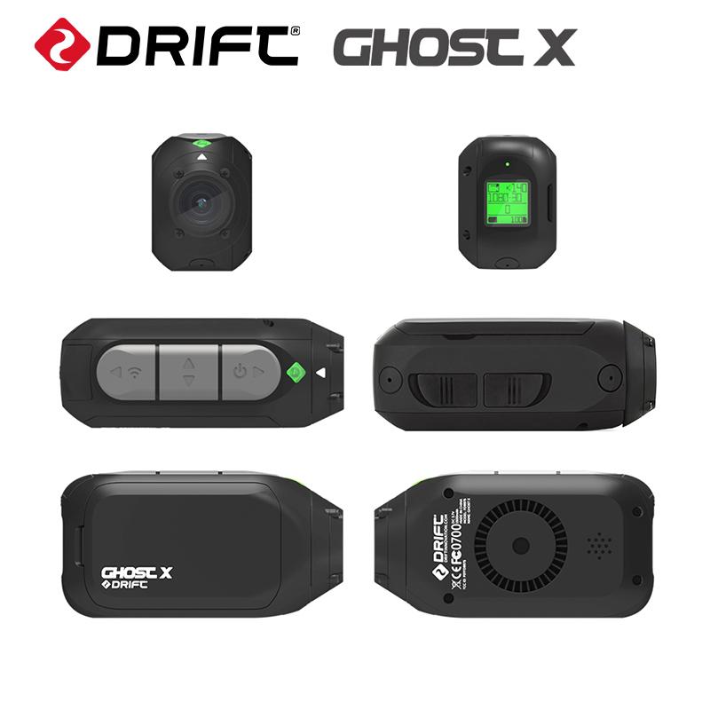 Drift Ghost x Camera hành động DVR 1080p Full HD Ứng dụng xe máy xe máy di động Video thể thao cam với xe đạp xe đạp
