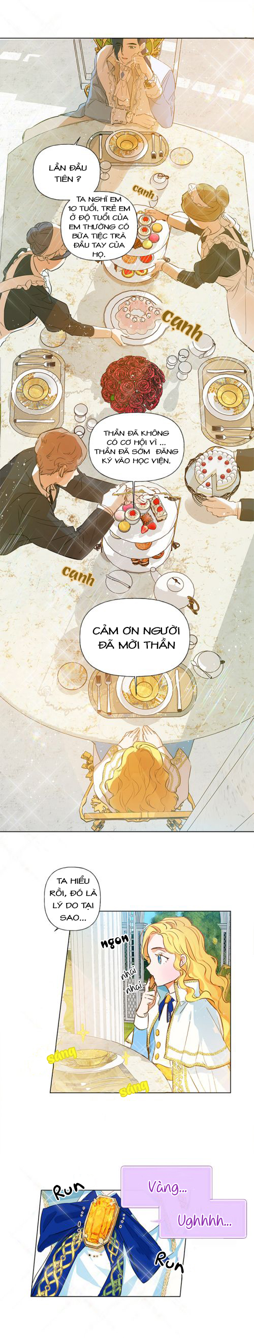 nhà nguyên tố tóc vàng chapter 8 7