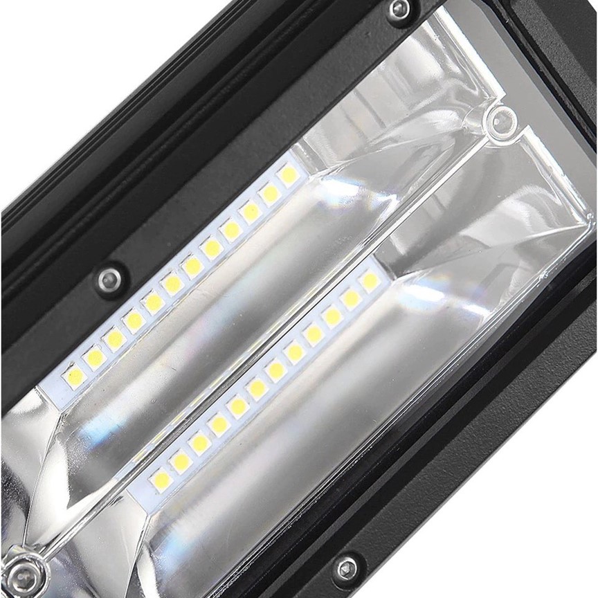 Đèn LED Bar 48 Bóng 2 Tầng 6 Bi Cầu Giữa + Tặng Chai Keo Chống Thấm Nước