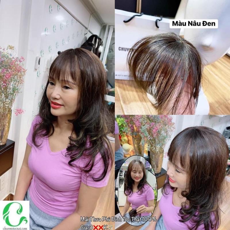 Mái Thưa phủ Tóc thật