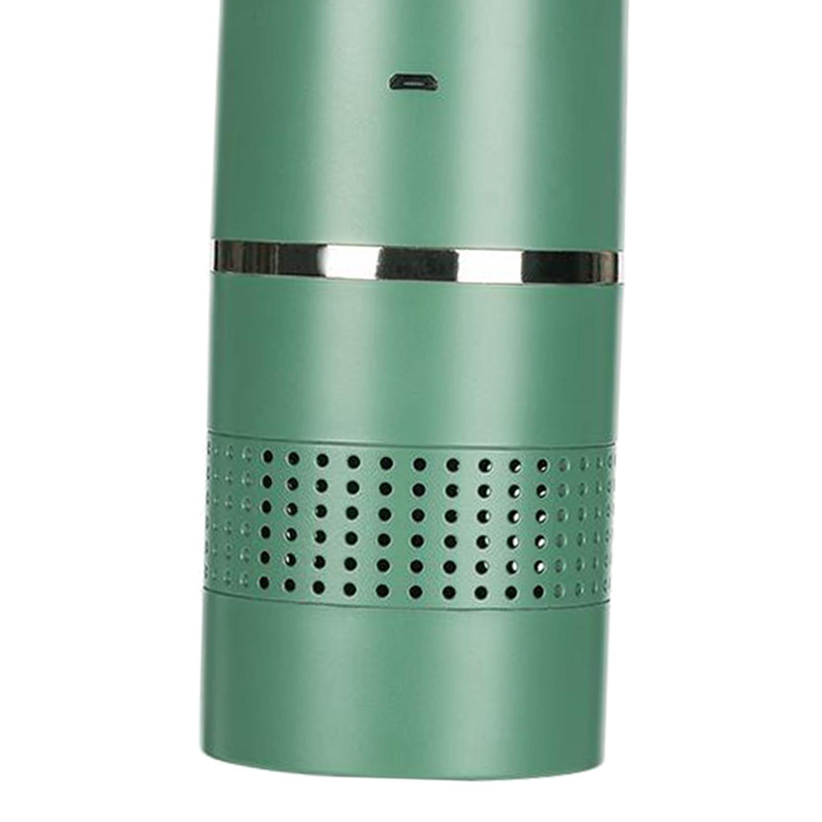 Mini Air Purifier for Home, USB Plug in Portable Desktop Air Cleaner with Night Light, Low Noise Small Air Purifier