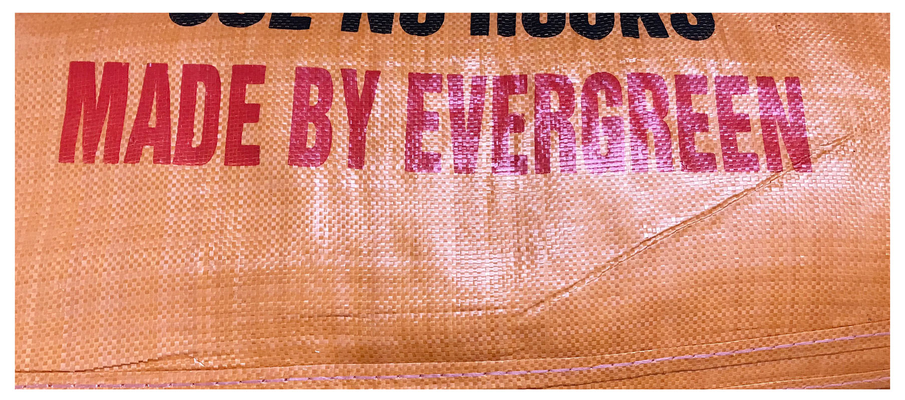 20 Bao tải dứa đựng hàng màu Cam kích thước 100x60cm made by evergreen