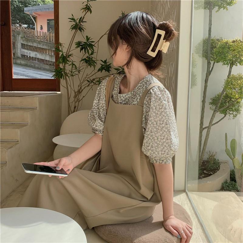 Set yếm ulzzang kèm áo