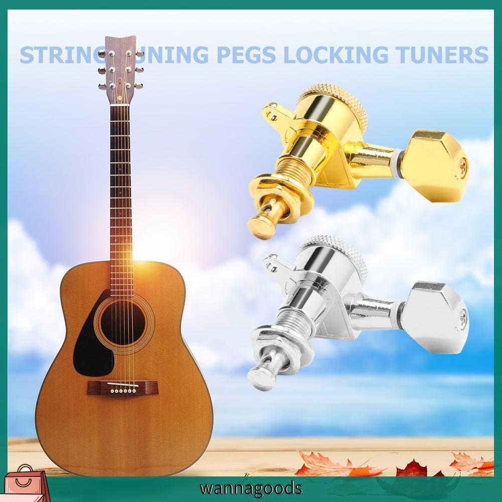 Set 6 Chốt Khóa Dây Đàn Guitar 6r