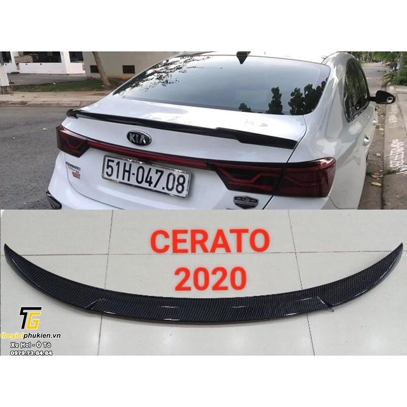 Đuôi gió Kia Cerato 2019-2021 NHỰA ABS VÂN CARBON cao cấp