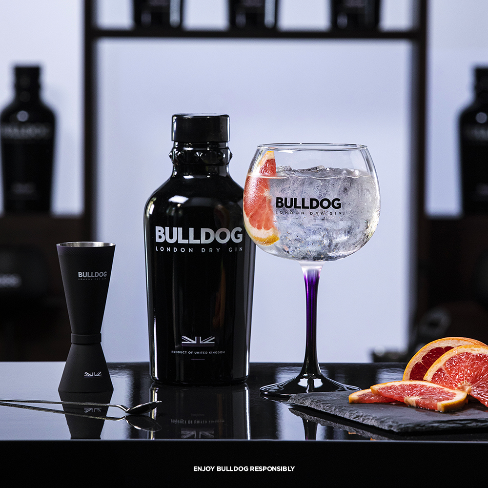 Rượu Bulldog London Dry Gin 40% 1x0.75L