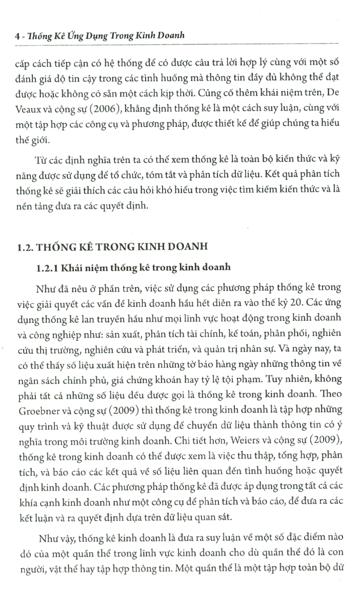 Thống Kê Ứng Dụng Trong Kinh Doanh (Kèm File CD Mềm) (KT)
