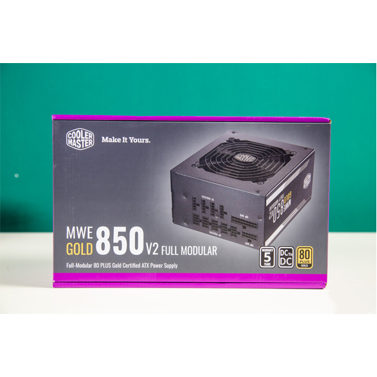 Nguồn máy tính Cooler Master MWE 850W Gold V2 Fully Modular - Hàng Chính Hãng