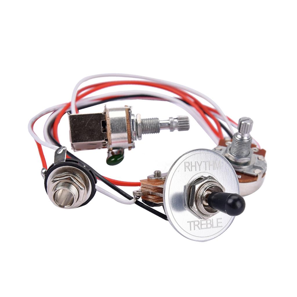 Baoblade 1 Bộ Đàn Guitar Điện Có Dây Dây W/Jack Chuyển Đàn Guitar Thay Thế