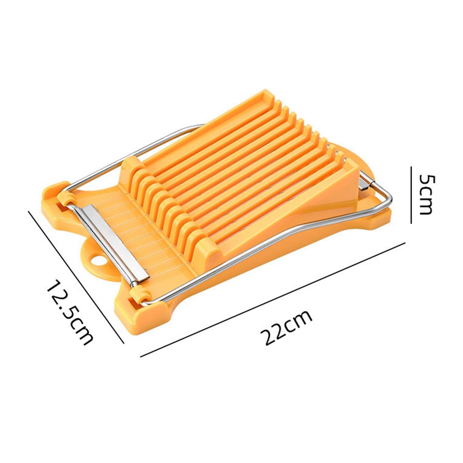 Luncheon Meat Slicer 304 Reinforced Stainless Steel Boiled Egg Fruit Soft Cheese Slicer Spam Cutter