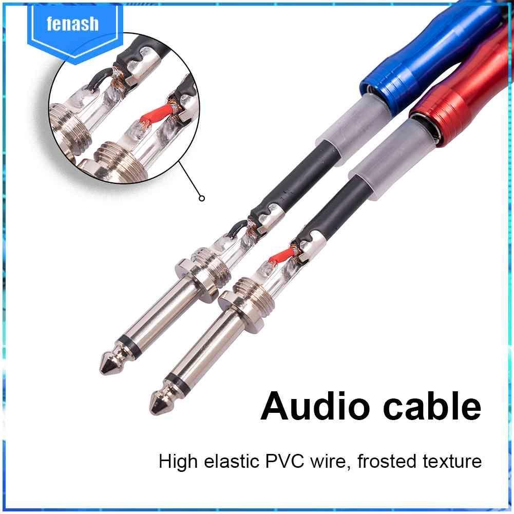 Cáp Chuyển Đổi Âm Thanh PVC Mạ Vàng 3051K63 Giắc Cắm 6.35mm Đa Phương Tiện Cho Loa