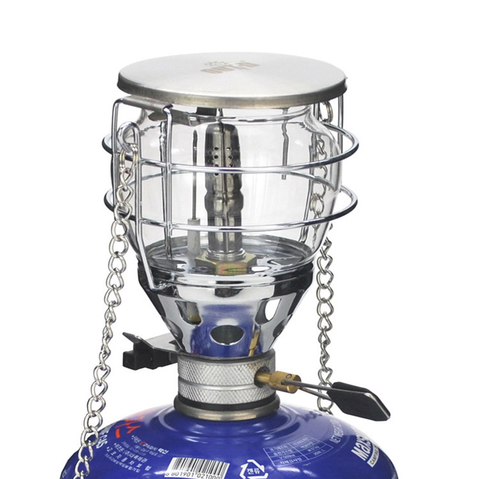 Camping Gas Lantern Hiking Lamp Outdoor Light Picnic Lighting