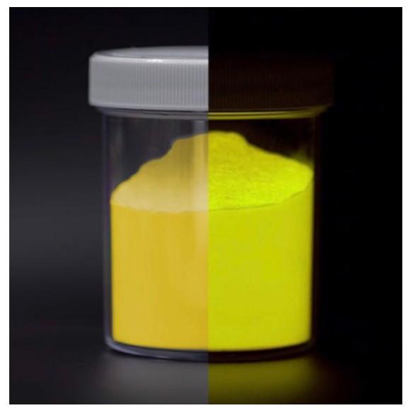 Bột Dạ Quang Hũ 40G Màu Vàng - Trường Thịnh Sài Gòn