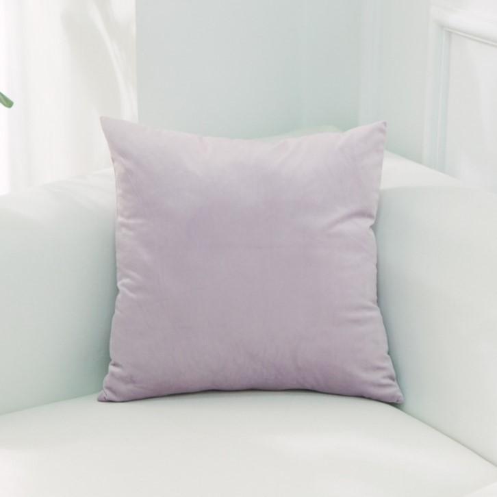 Vỏ Gối Tựa Lưng Trang Trí Sofa Nhung Trơn 50cm PV9523