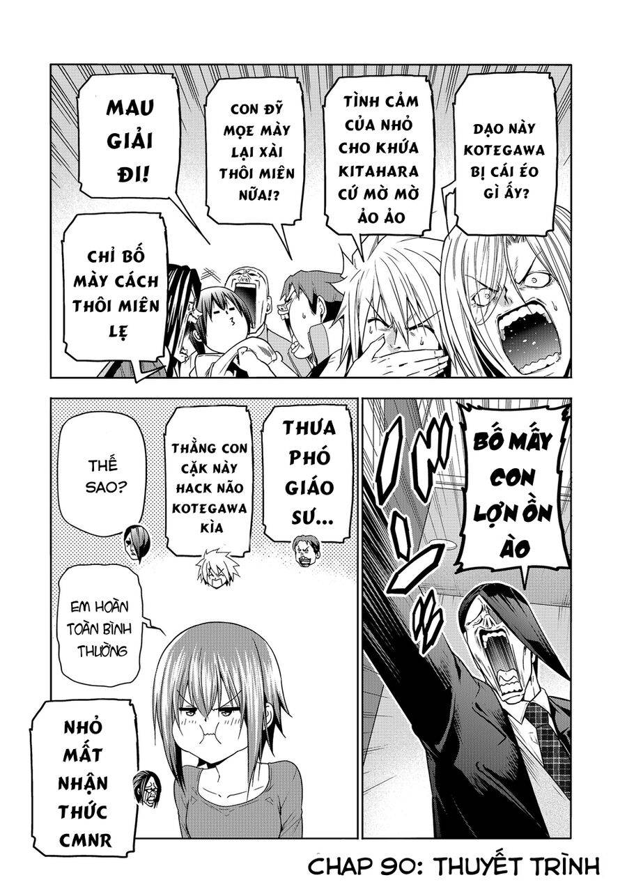 cô gái thích lặn - grand blue chapter 90 6