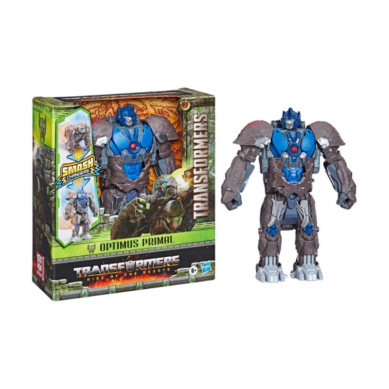 Đồ Chơi Mô Hình Movie 7 Optimus Primal Dòng Smash Changers Transformers F4641/F3900