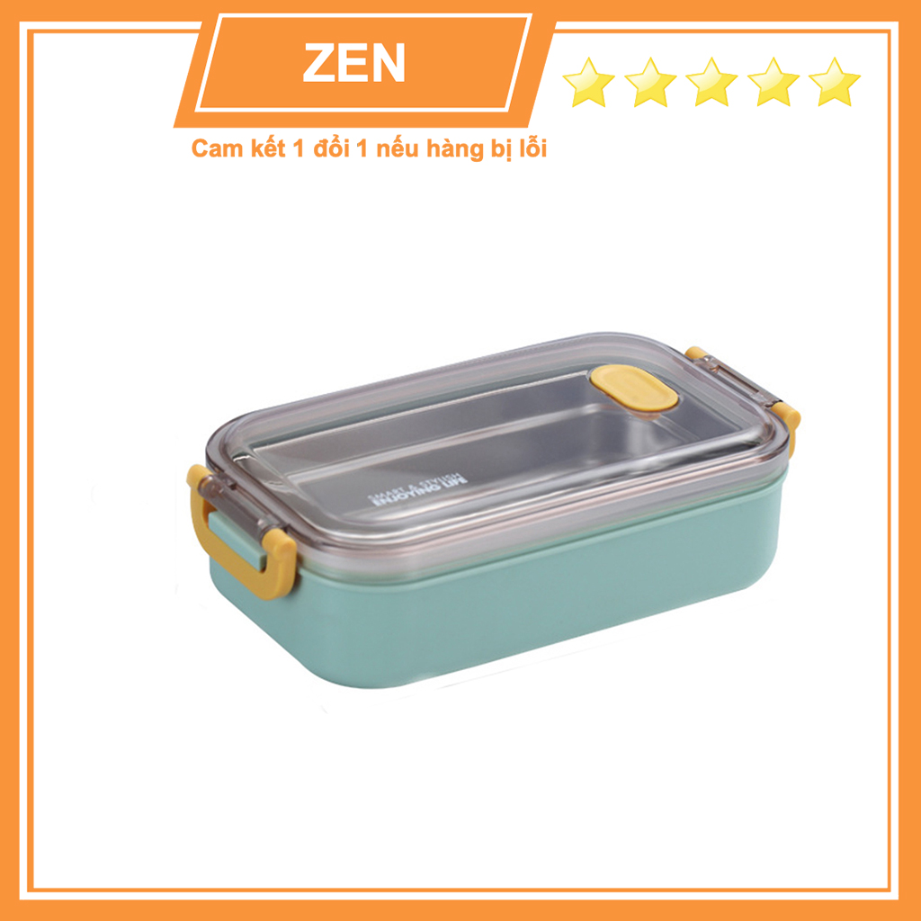 Hộp Đựng Cơm Văn Phòng Inox 304 Gọn Nhẹ, Giữ Nhiệt Tốt, Dùng Hâm Nóng Trực Tiếp Với Lò Vi Sóng