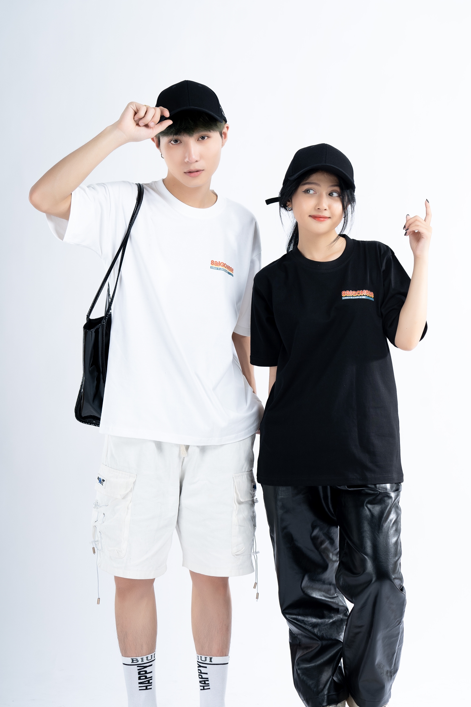 Áo thun Teeworld Saigon Traffic T-shirt Trắng Đen Form Rộng Unisex Nam Nữ