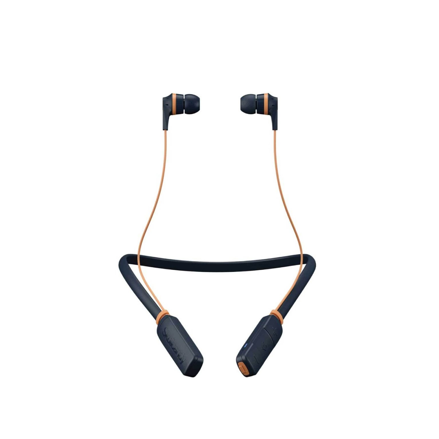 Tai nghe Bluetooth Wireless Skullcandy Inkd - Xanh Dương/Cam - Hàng Chính Hãng