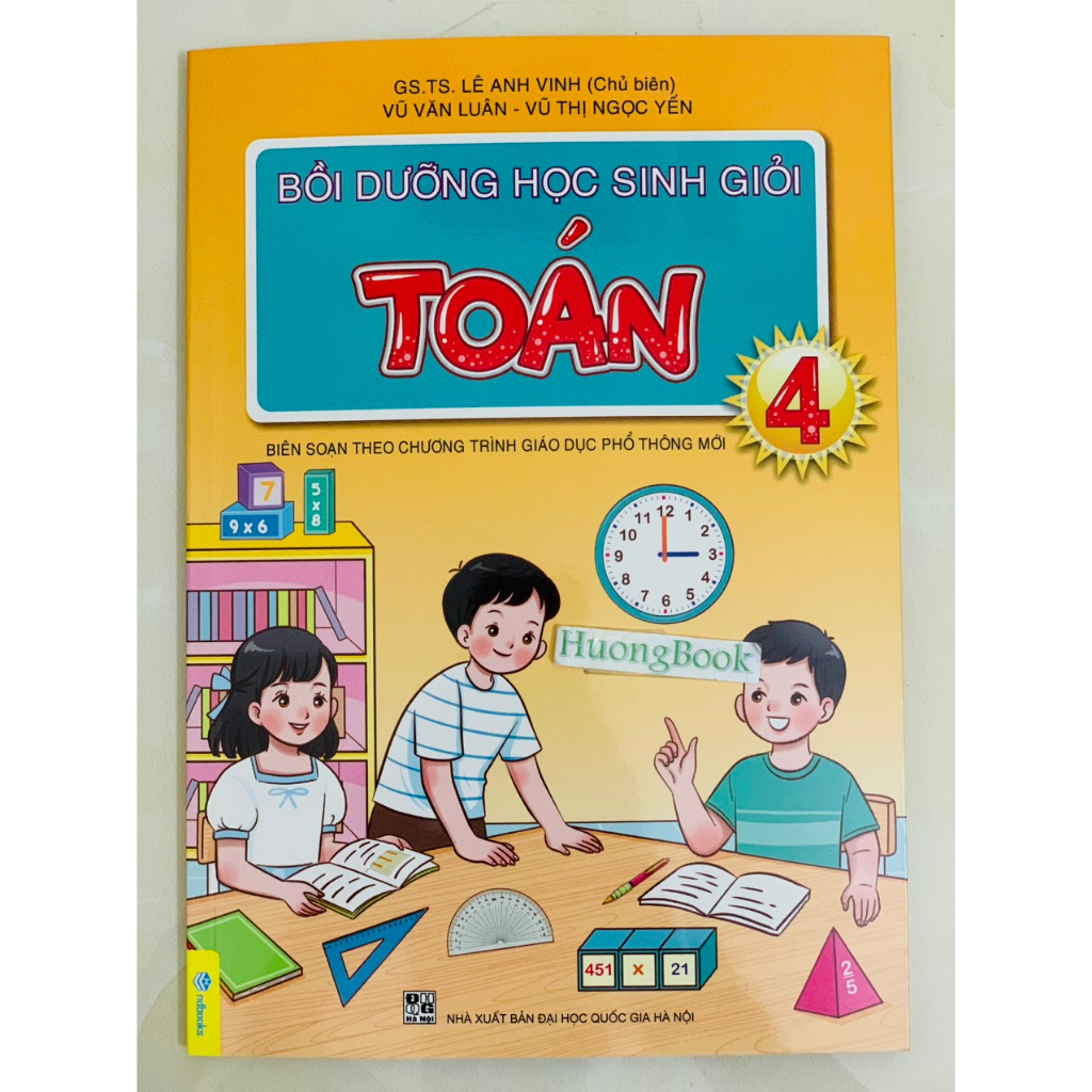 Sách - Bồi Dưỡng Học Sinh Giỏi Toán 4 - Biên soạn theo chương trình GDPT mới