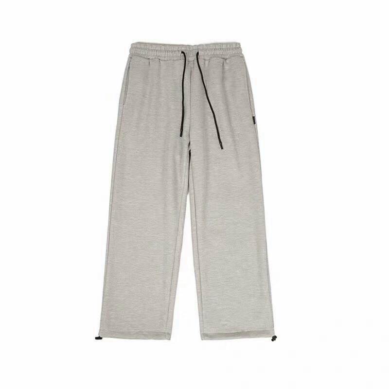 Hình ảnh Quần jogger form quần ống rộng vải nỉ ép 2 màu Đen Xám,Có size hot phong cách đường phố siêu ngầu