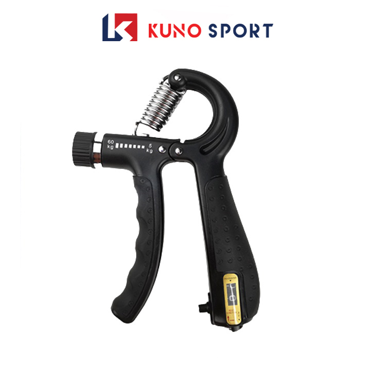 Kìm bóp tay, kìm tập cơ tay KUNOSPORT, dụng cụ tập cơ tay tập gym tại nhà có chỉnh lực 5-60kg