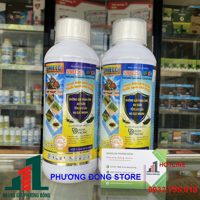 Thuốc diệt muỗi và côn trùng Shield 252ec-100ml