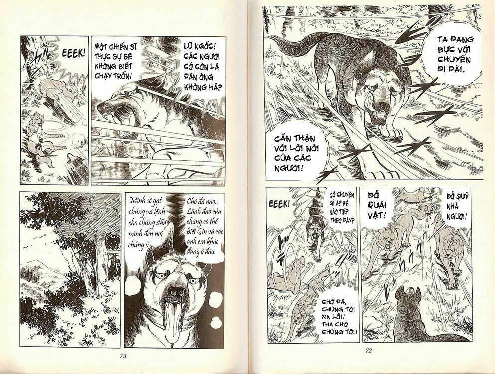 chú chó có nghĩa - ginga nagareboshi gin chapter 19 35