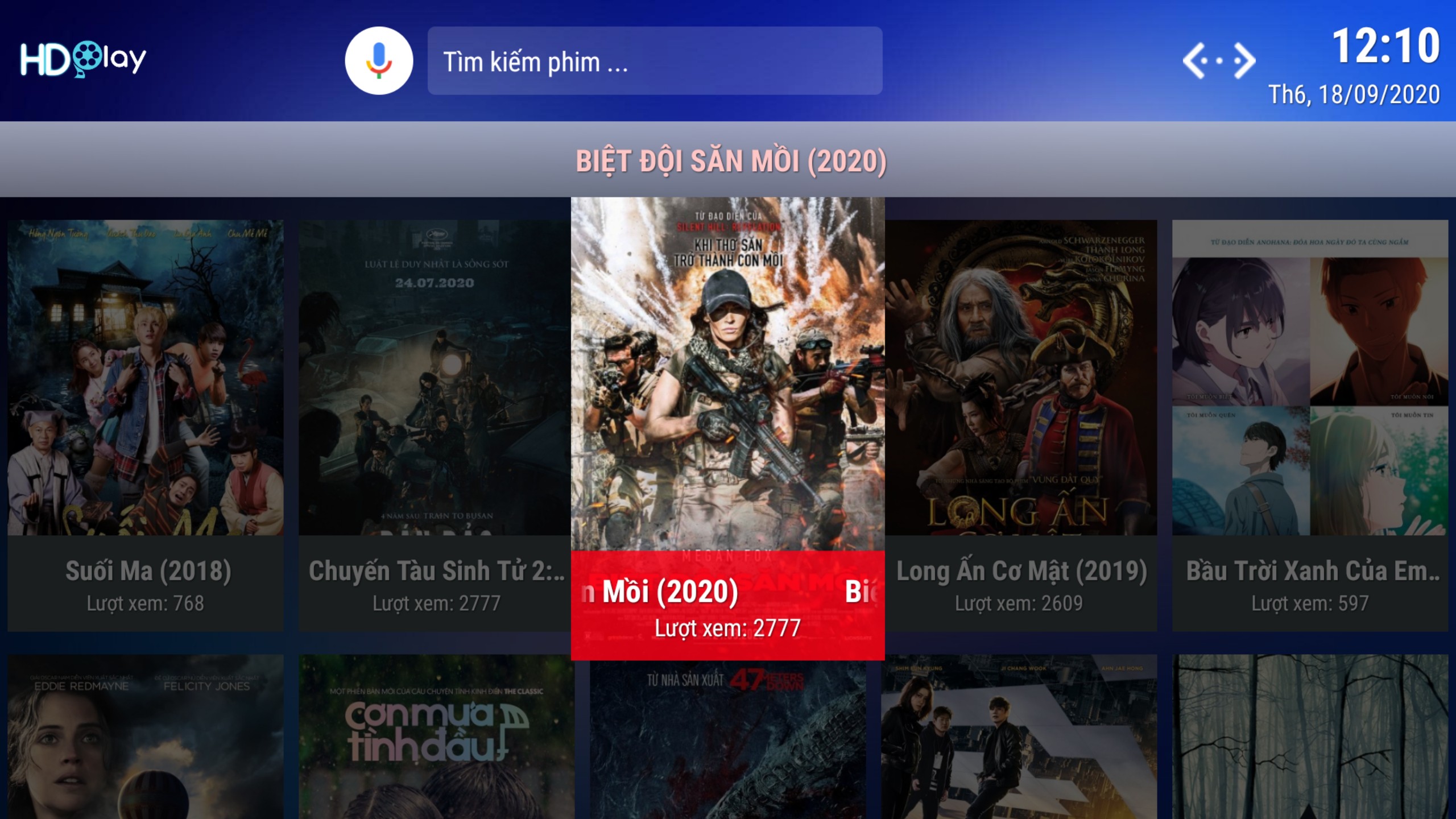 Android TV Box MyTV Net 4GB/32GB Mới 2020 - Tích hợp điều khiển giọng nói, truyền hình hơn 100 kênh HĐH Anfdroid TV, cấu hình mạnh mẽ- Hàng chính hãng