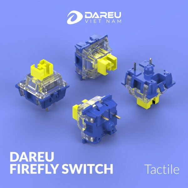 Bộ Switch DareU DREAM (LINEAR)/ FIREFLY (TACTILE) | Hotswap Switches | POT x45 sw - Hàng Chính Hãng
