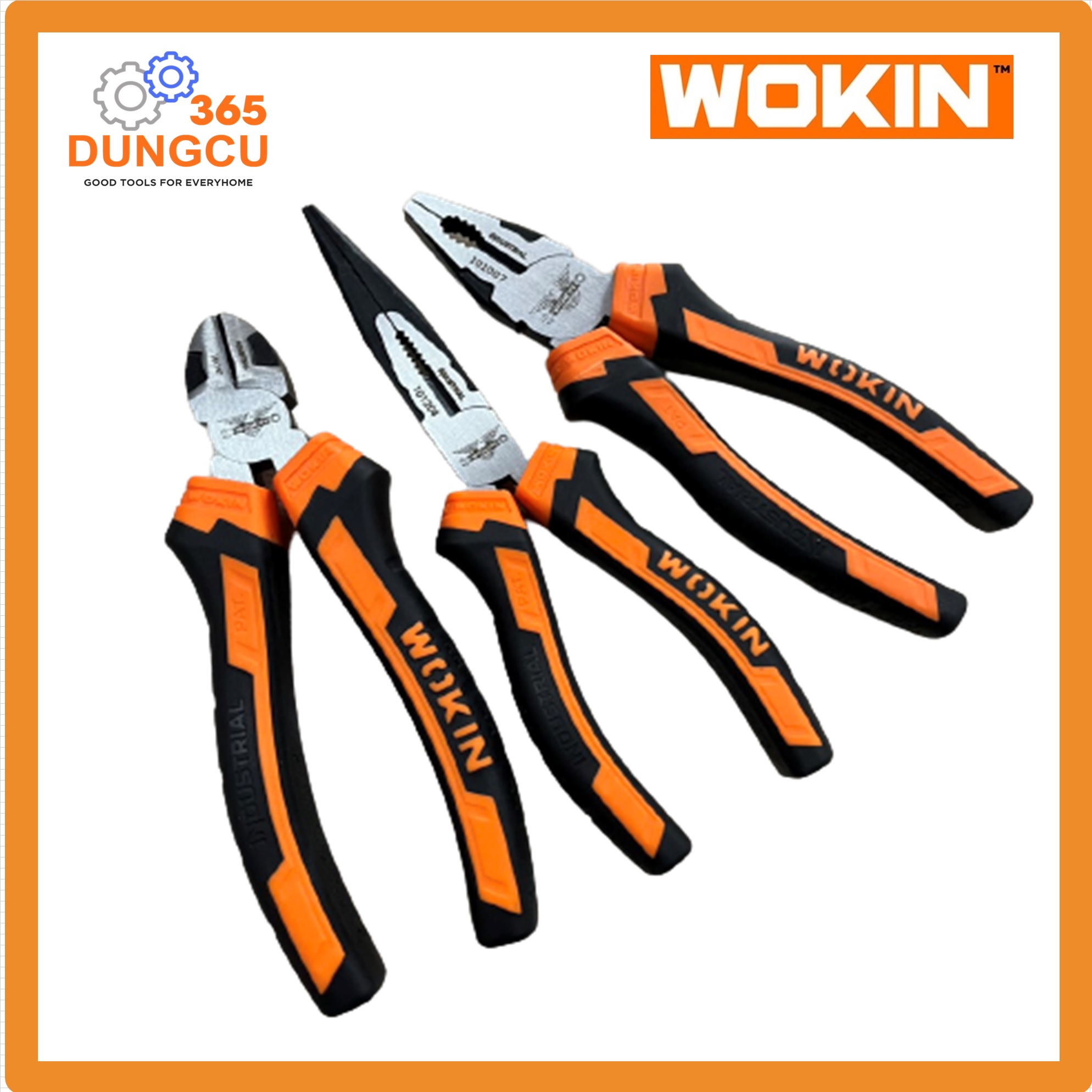 Bộ 3 kiềm công nghiệp Wokin 101007- 101107 - 101208