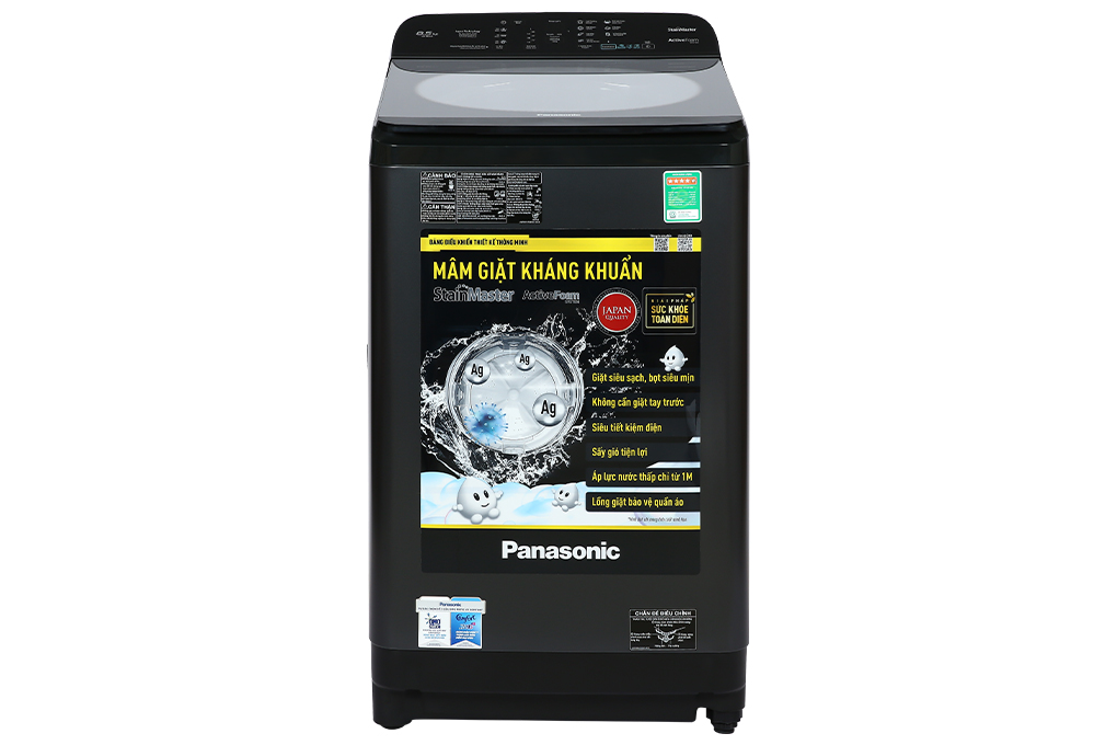 NA-F85A9BRV - Máy giặt cửa trên Panasonic 8.5 Kg không inverter NA-F85A9BRV - Hàng Chính Hãng [Chỉ Giao Tại HCM]