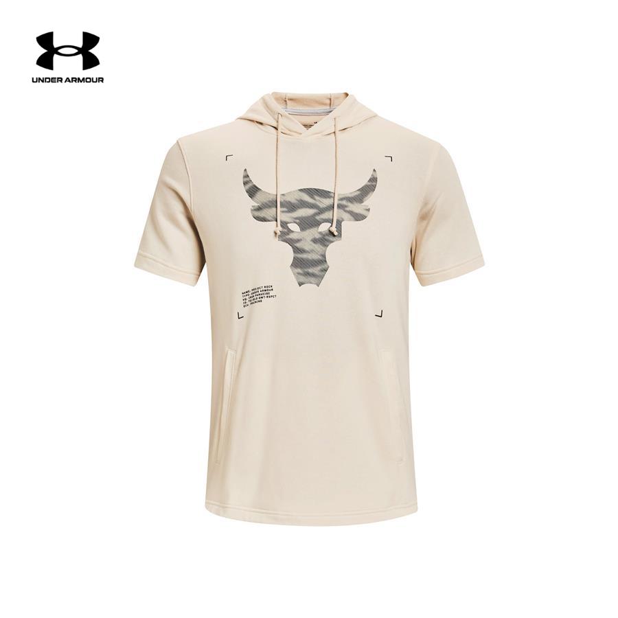 Áo tay ngắn thể thao nam Under Armour Pjt Rock Terry - 1370465-110