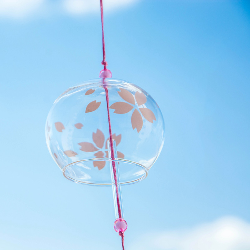 Chuông gió nhật bản Furin MS01 - Màu hồng