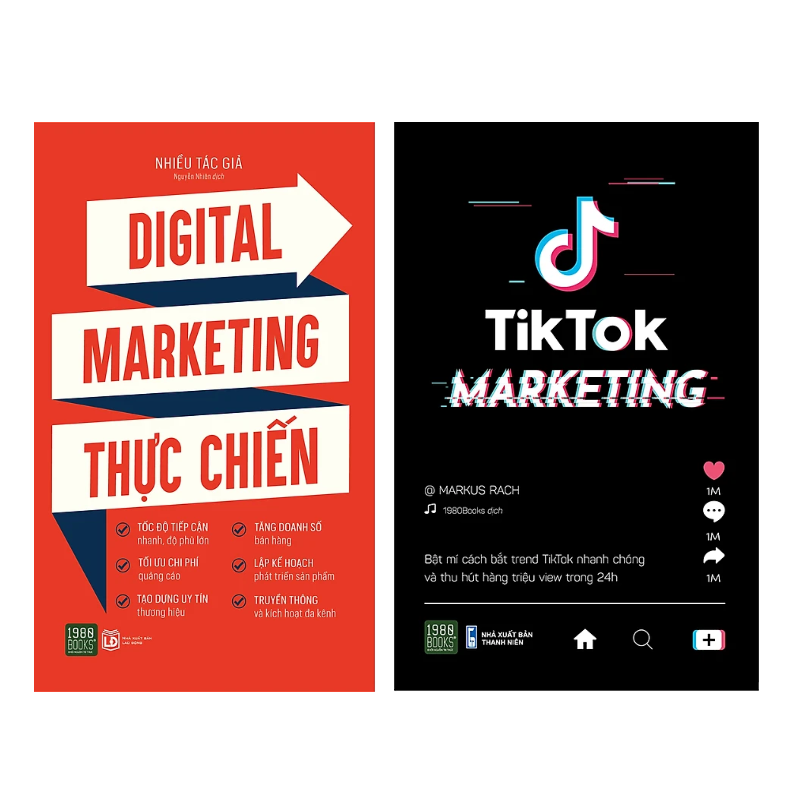 Combo 2 Quyển : Digital Marketing Thực Chiến + Tiktok Marketing