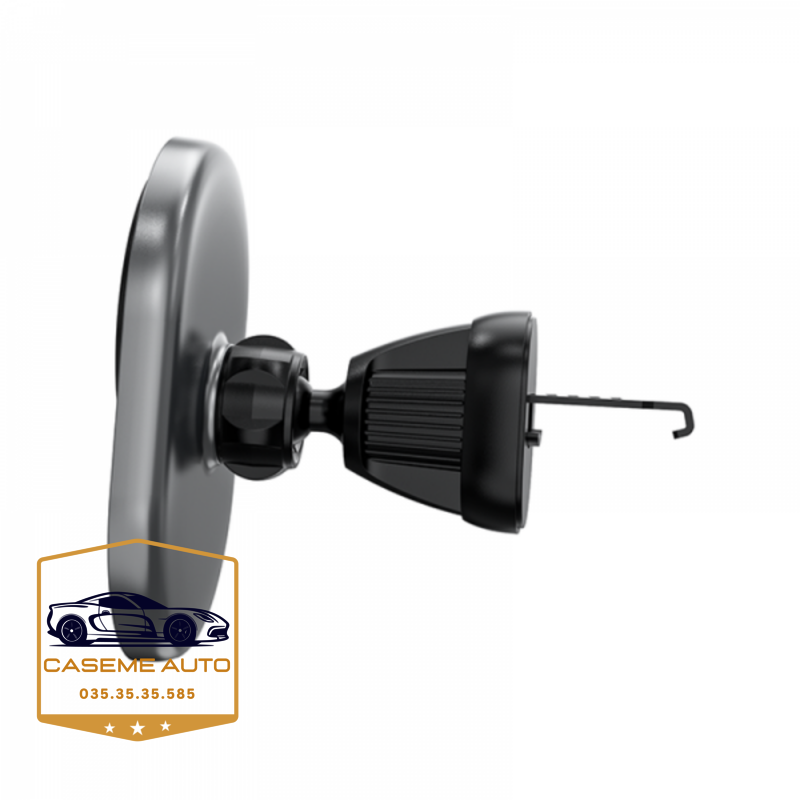 Giá Đỡ Điện Thoại Kèm Sạc Không Dây Từ Tính WIWU CH312 Cho Ô Tô - Hàng Chính Hãng