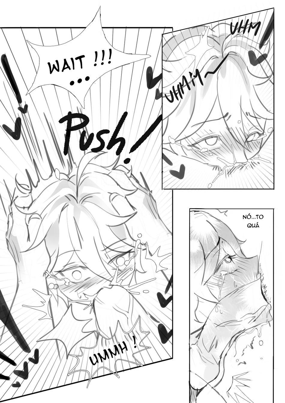 màu mè hoa lá hẹ | cg art kèm thoại chapter 66 14