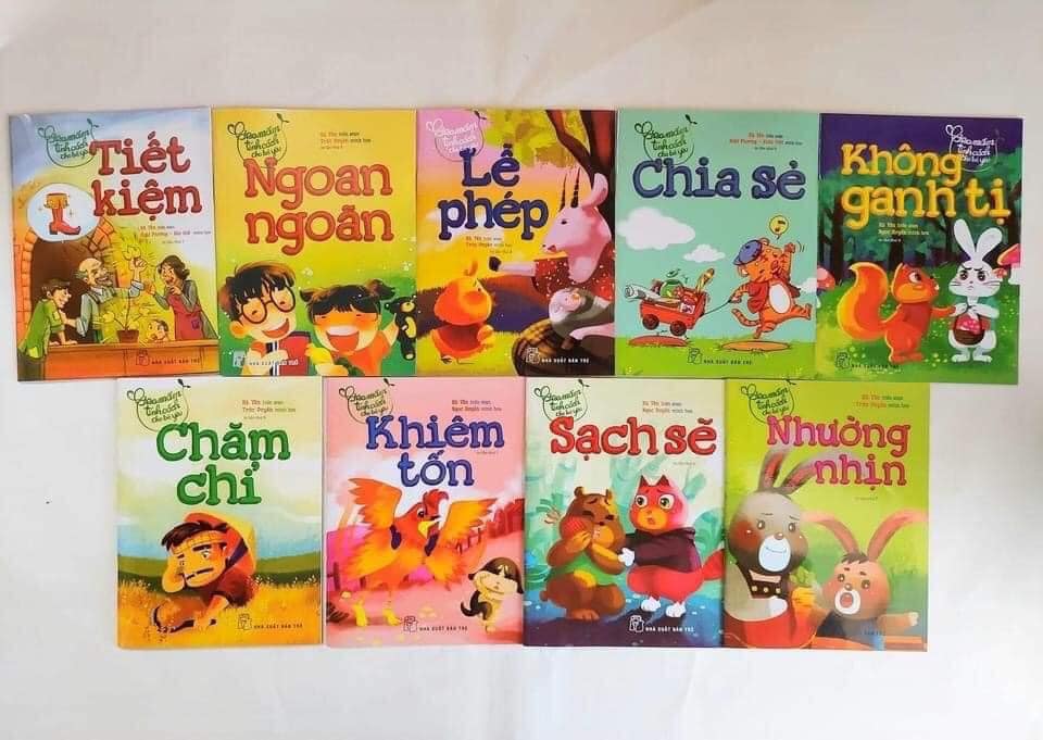 Set gieo mầm tính cách 9 cuốn