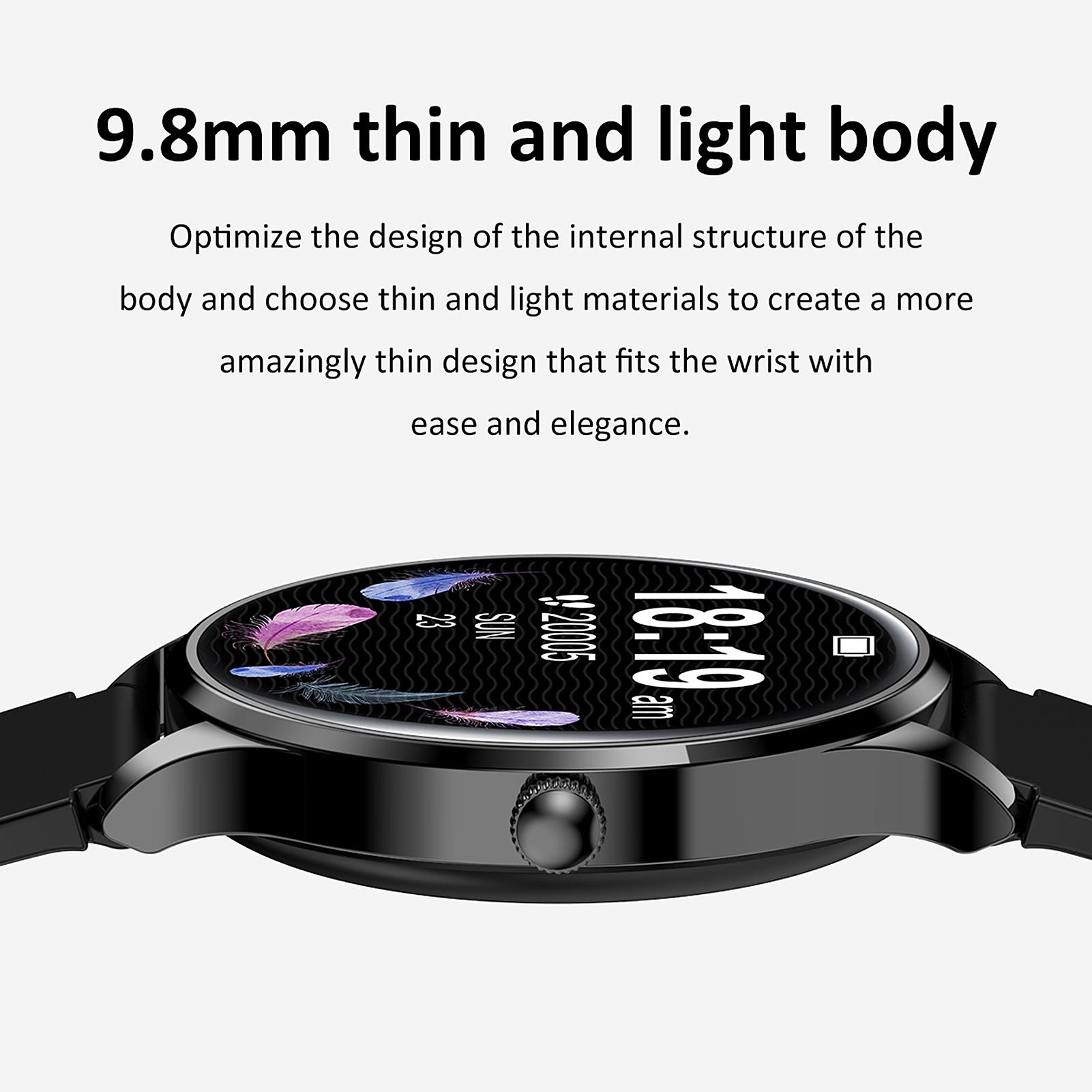 Đồng Hồ Đeo Tay Thông Minh Ip68 Chống Thấm Nước Kiểu Dáng Thể Thao Theo Dõi Hoạt Động Thể Thao 1.1In Smart Bracelet