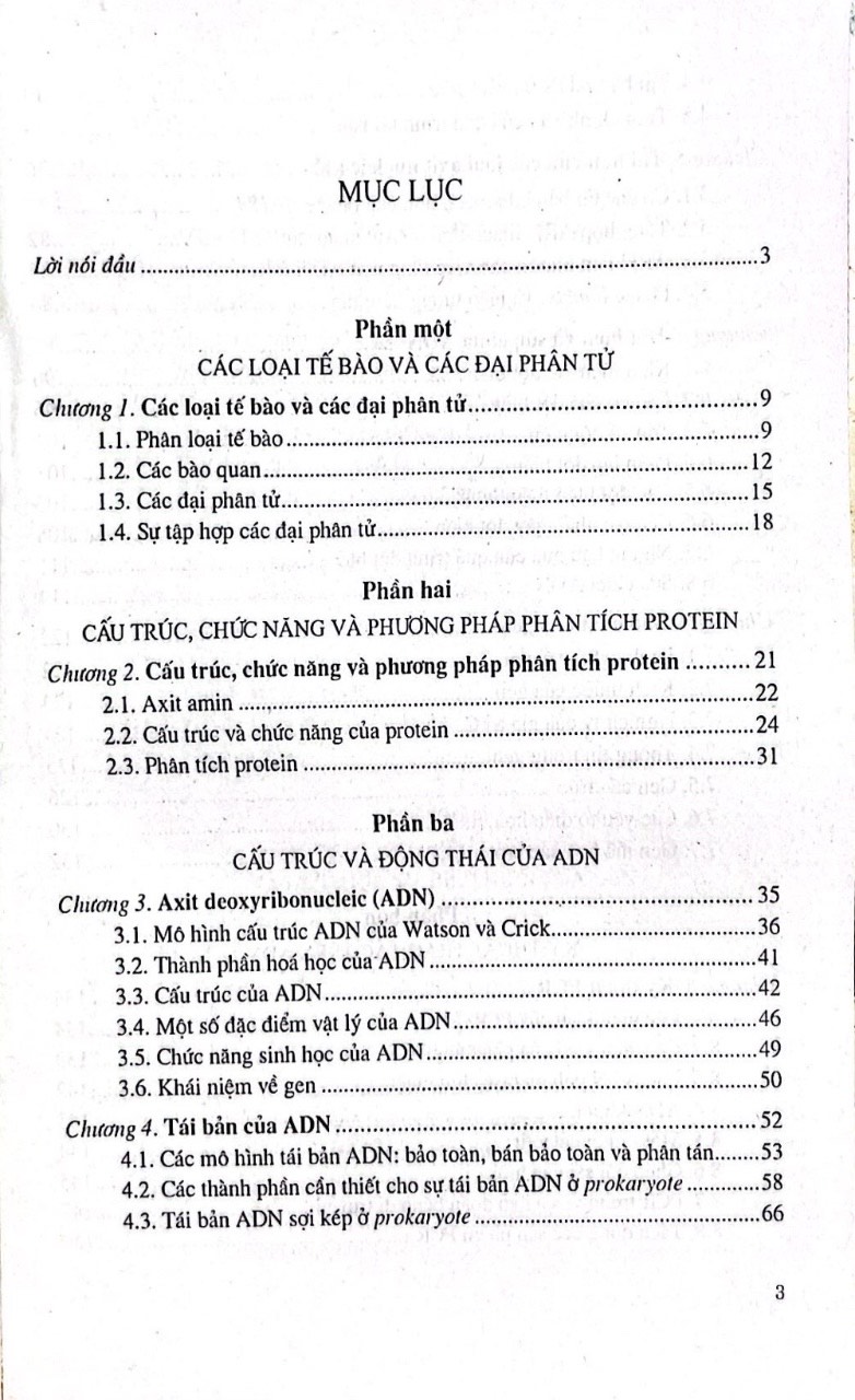 Cơ Sở Sinh Học Phân Tử