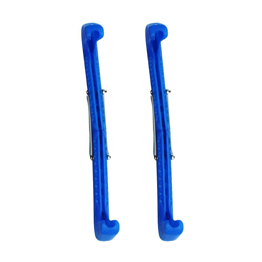 2 Pair Plastic Ice Hockey Figure Skate Walking Guard Protective Cover