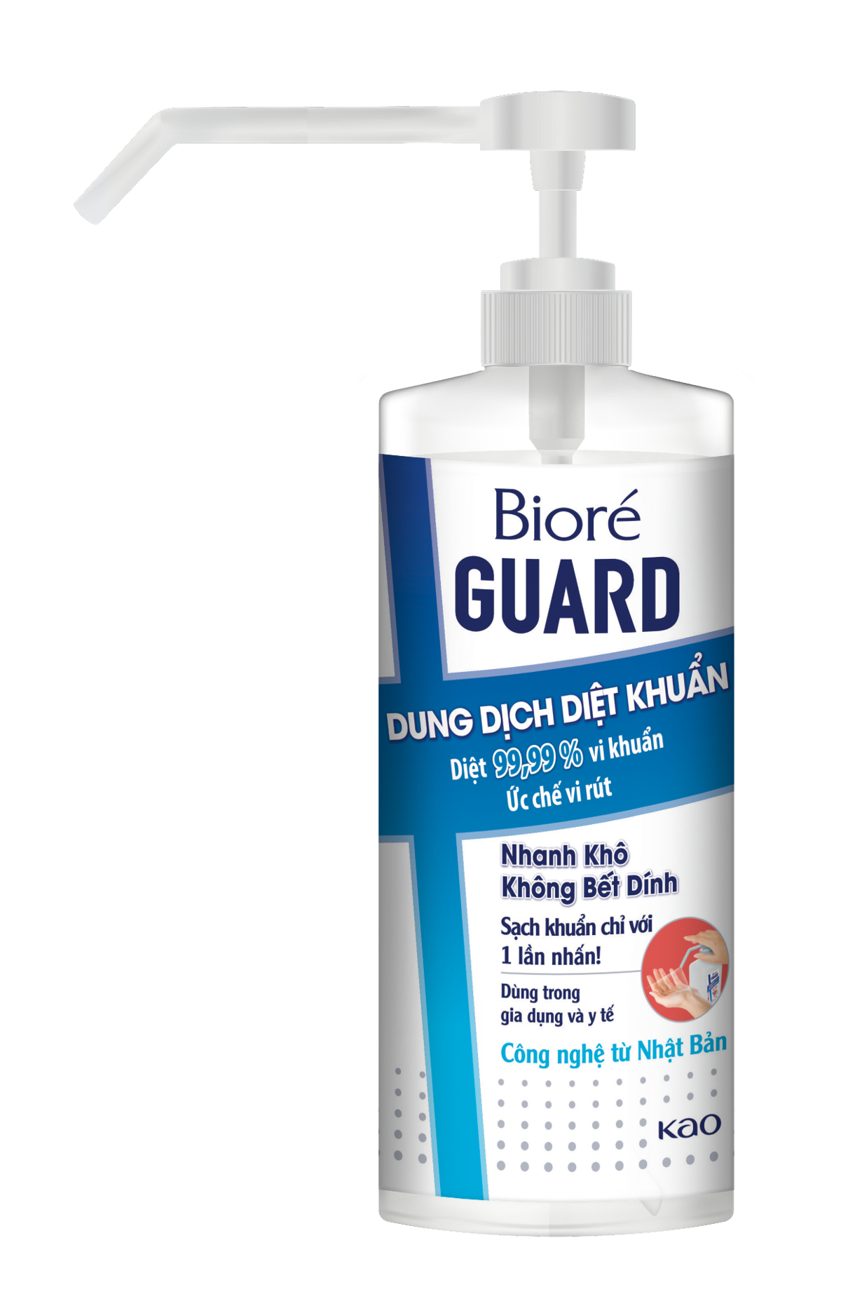 Dung dịch diệt khuẩn Bioré GUARD 450ml