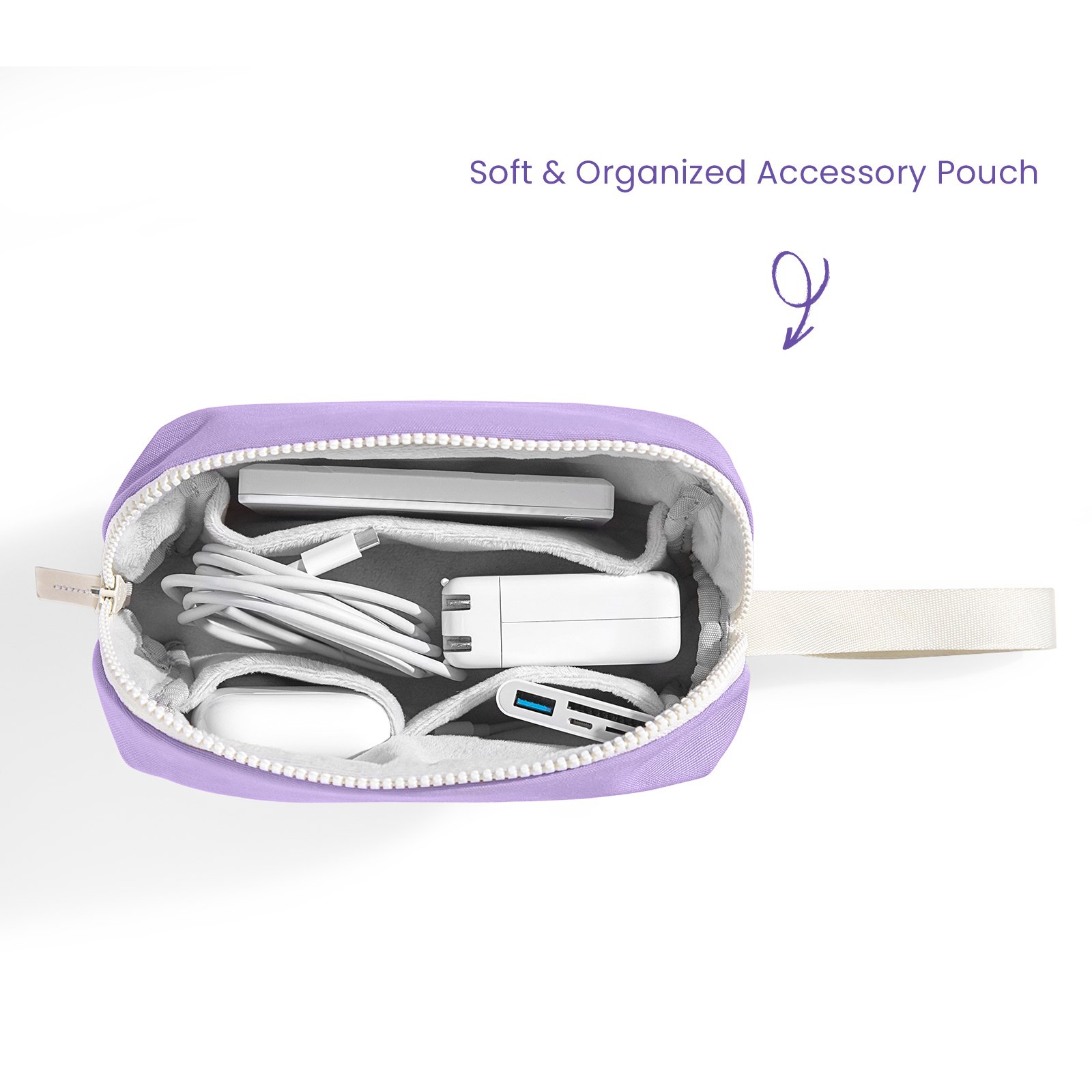 Túi Chống Sốc Tomtoc (USA) For Macbook Air/Pro 13inch Organized Corner Armor + Accessory Pouch A23 - Hàng Chính Hãng