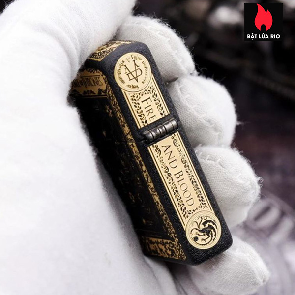 Bật Lửa Zippo 236 Khắc Trò Chơi Game Of Thrones 5 Mặt – Zippo 236.Game