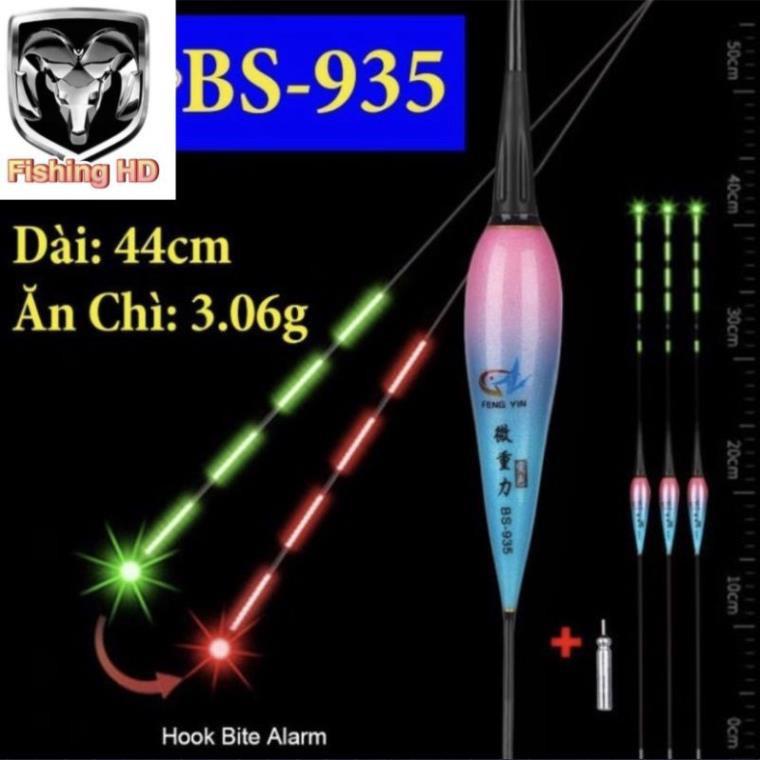 Phao Câu Cá Phao Câu Đài Câu Đêm Đổi Màu Thông Minh Phao Câu Cá Ngày Đêm PC9 đồ câu FISHING_HD