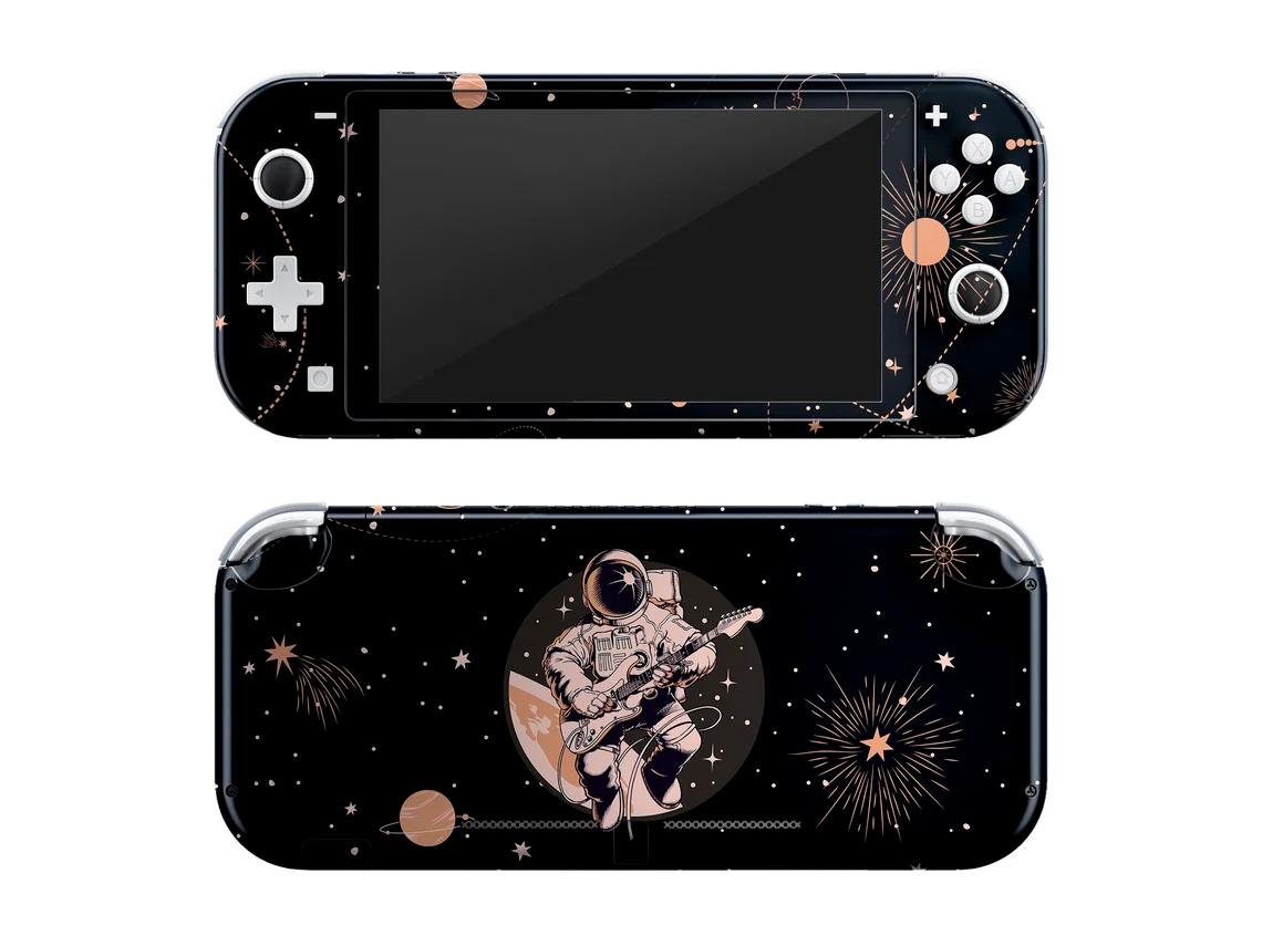 Skin decal dán Nintendo Switch Lite mẫu Astronaut (dễ dán, đã cắt sẵn)